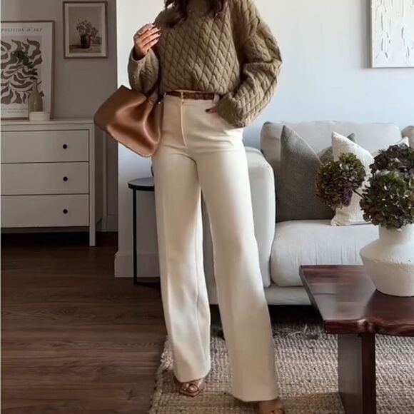 White slack pants - Picture 2 of 7